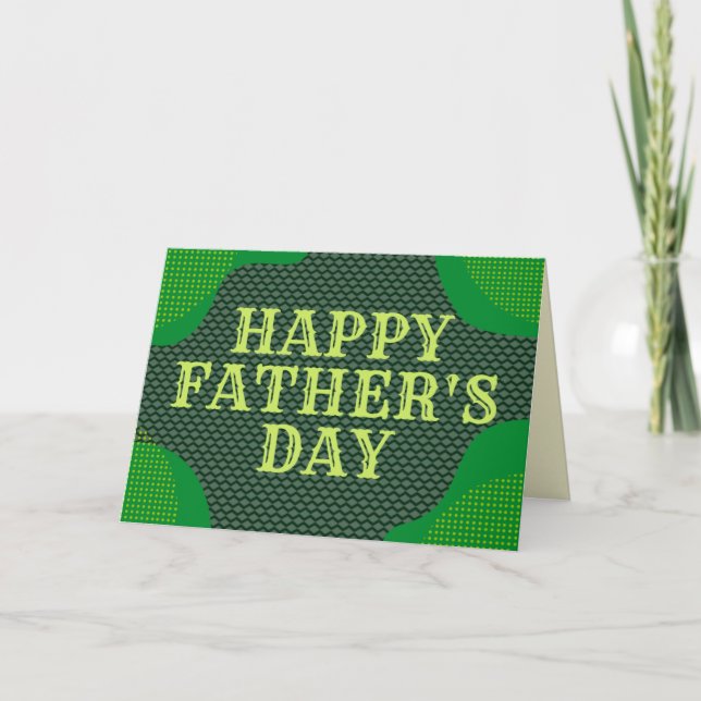 Bonne carte Fête des pères (Devant)