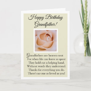 Bonne carte grand-père d'anniversaire