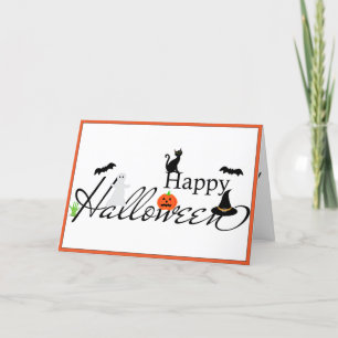 Bonne carte Halloween
