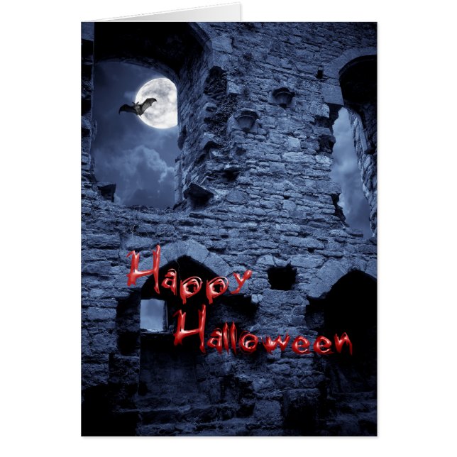 Bonne carte Halloween (Devant)