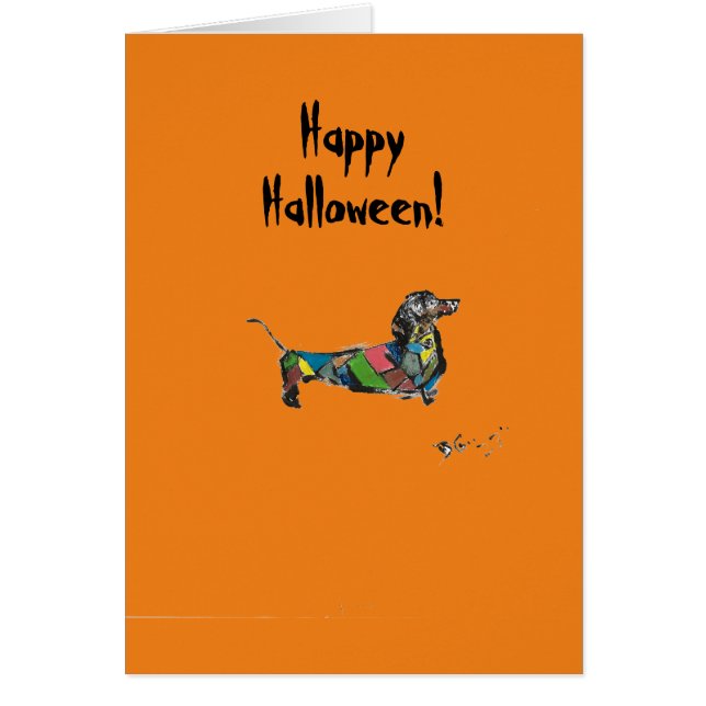 Bonne carte Halloween (Devant)
