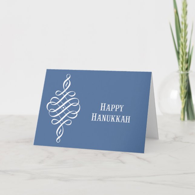 Bonne carte Hanoukka (Devant)