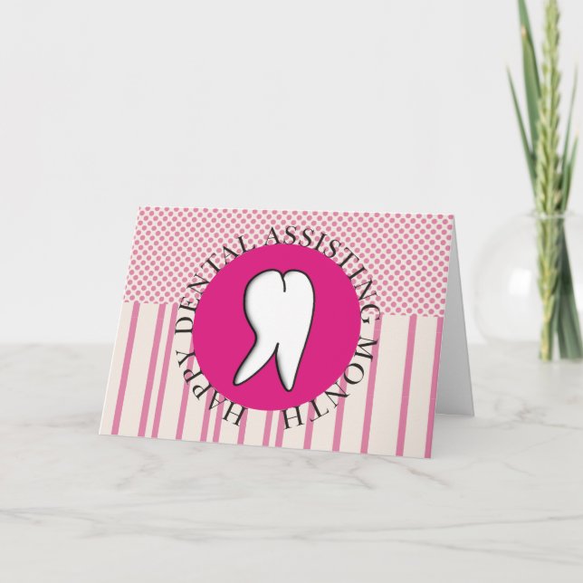 Bonne carte mensuelle d'adjoint dentaire (Devant)