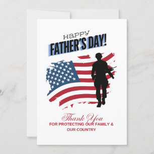 Bonne carte militaire Fête des pères