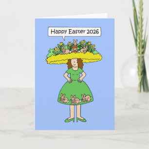 Bonne carte Pâques 2026