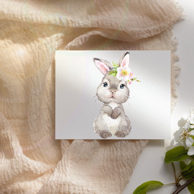 Bonne Carte postale Bunny de Pâques (Créateur téléchargé)