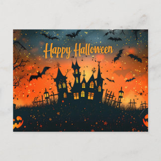 Bonne carte postale Halloween