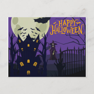 Bonne carte postale Halloween