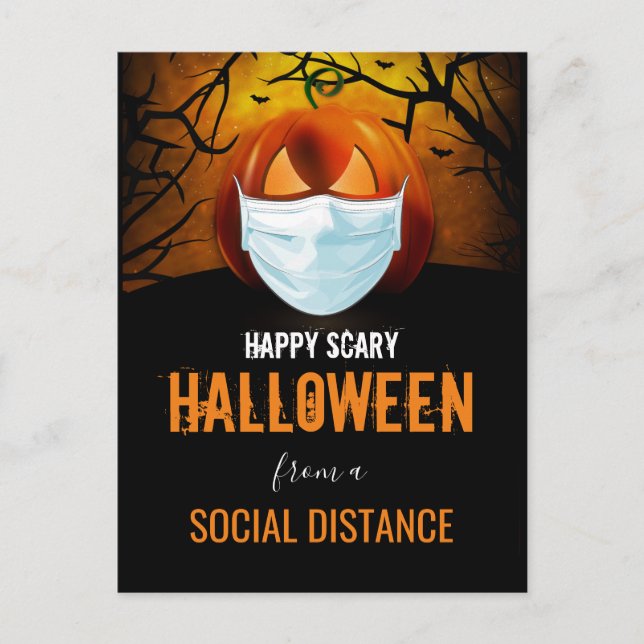 Bonne carte postale Halloween (Devant)