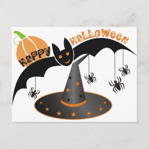 Bonne carte postale Halloween