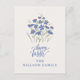 Bonne carte postale personnalisée de Pâques