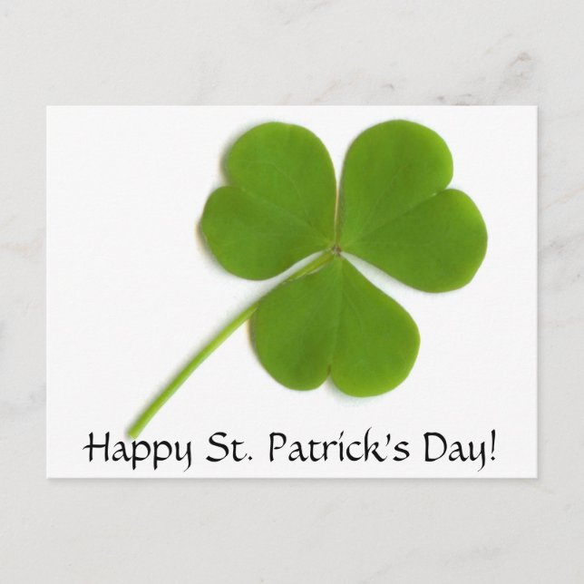 Bonne carte postale St. Patrick's Day (Devant)