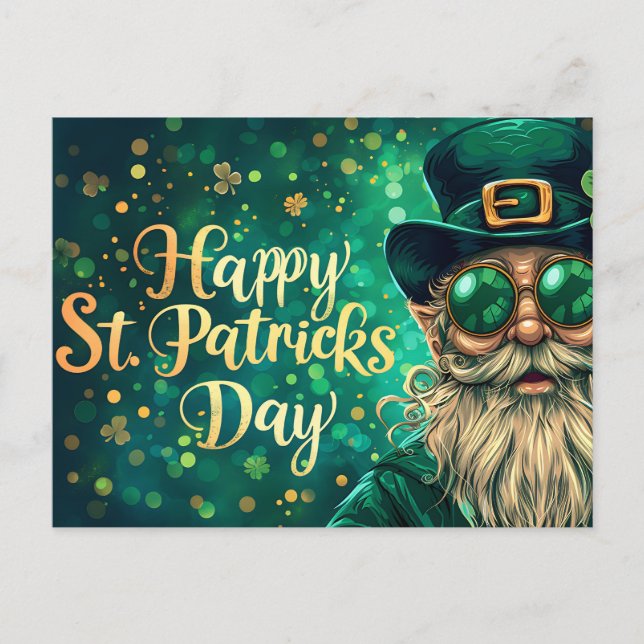 Bonne carte postale St. Patrick's Day (Devant)