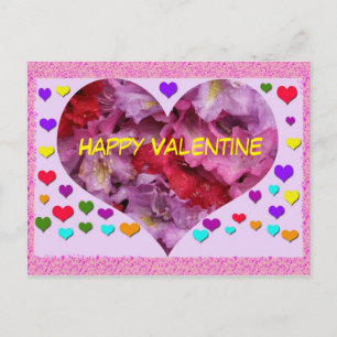 Bonne carte postale Valentine