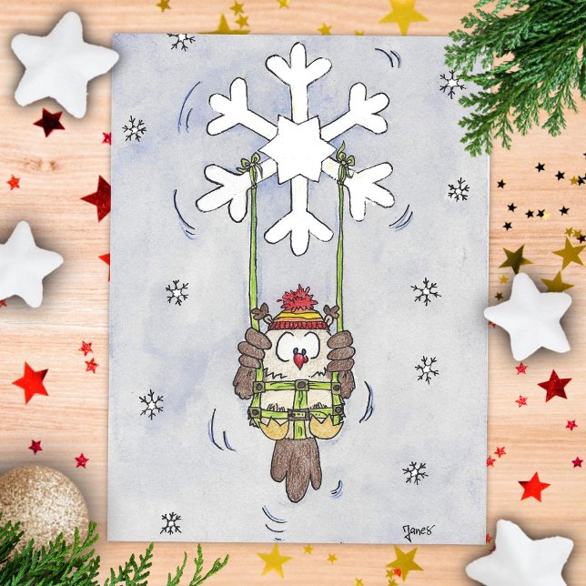 BONNE carte postale WINTERDAYS par Nicole Janes (Créateur téléchargé)