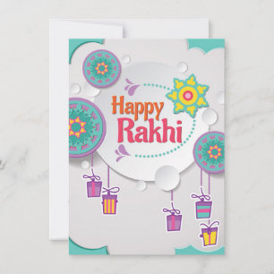 Bonne carte Rakhi pour frère