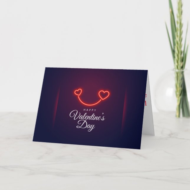 Bonne carte Saint Valentin (Devant)