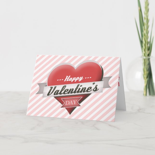 Bonne carte Saint Valentin (Devant)