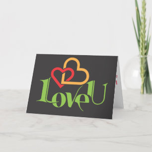 Bonne carte Saint Valentin