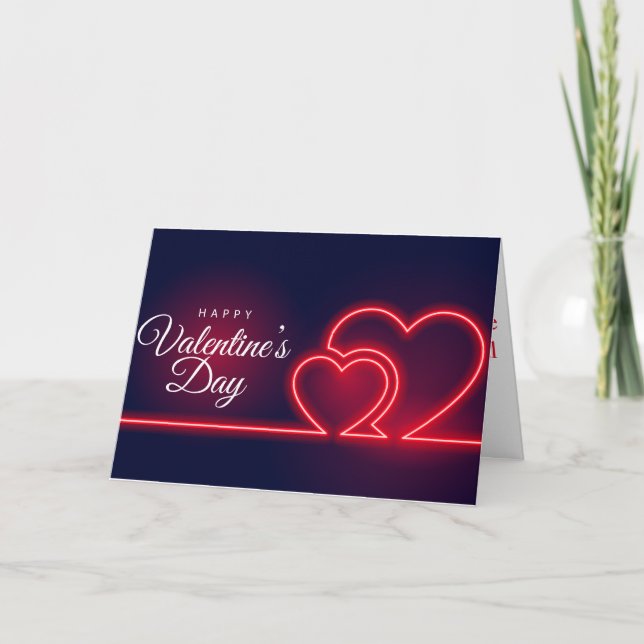 Bonne carte Saint Valentin (Devant)