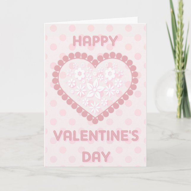 Bonne carte Valentine (Devant)