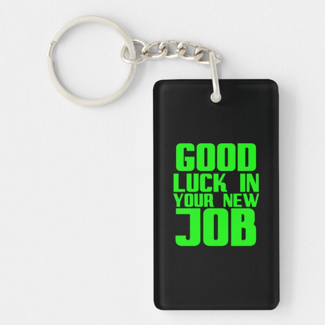 Bonne chance dans votre nouvel emploi drôle cadeau (Devant)