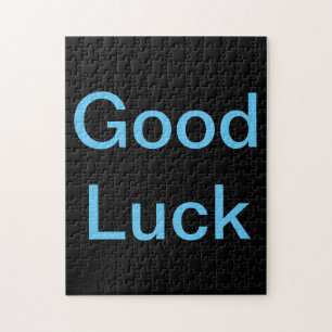 Bonne chance ou vos mots Puzzle