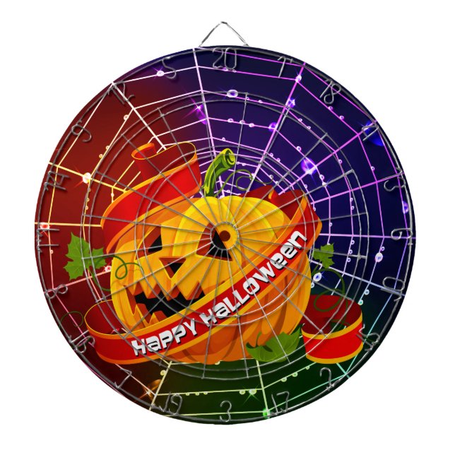 Bonne Cible de flechettes Halloween 6A (Devant)