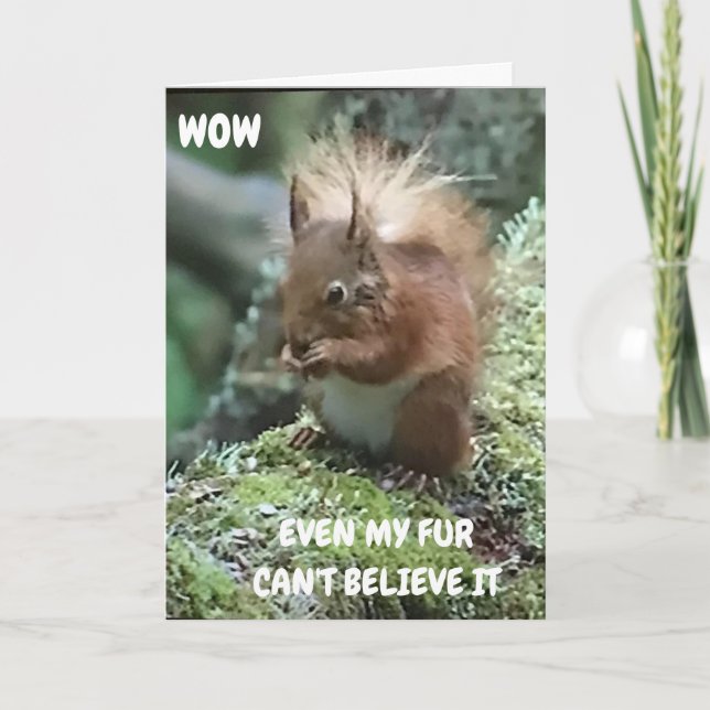 "BONNE ET BONNE CHANCE VOUS MANQUERA" CARTE (Devant)