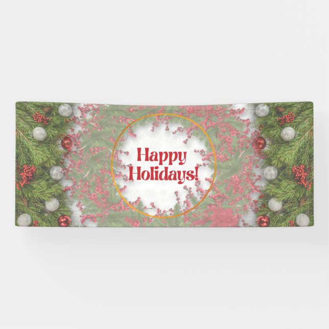 Bonne fête bannière de Noël (Horizontal)