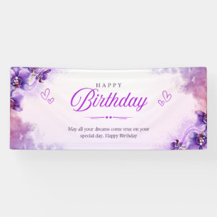 Bonne fête d'anniversaire Bannière