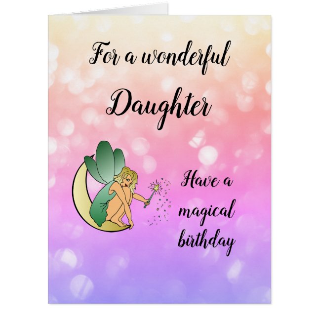 Bonne fête d'anniversaire Fille design (Devant)