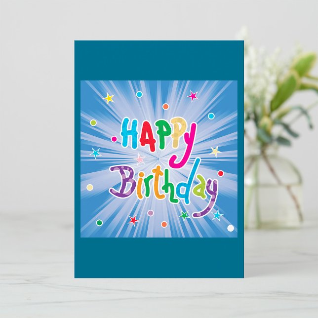Bonne fête d'anniversaire Invitations (Créateur téléchargé)