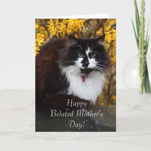Bonne fête des mères défunte Carte de voeux pour c (Devant)