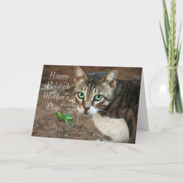 Bonne fête des mères défunte Carte de voeux pour c (Devant)
