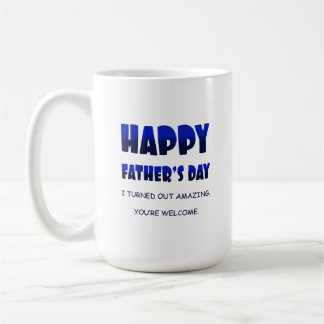 Bonne Fête des pères - 15 oz. Mug