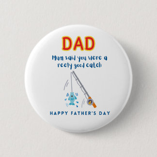 Bonne Fête des pères Badge