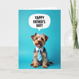 Bonne Fête des Pères - Carte de portrait Yappy