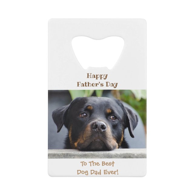 Bonne Fête des pères photo Best Dog Papa (Devant)