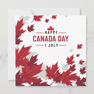 Bonne fête du Canada Cartes de voeux