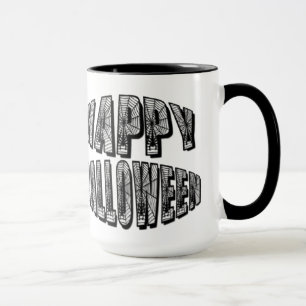 Bonne Halloween araignées et araignée Web Mug