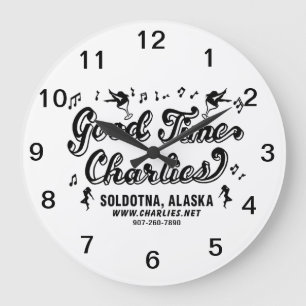 Bonne horloge de Charlies de temps