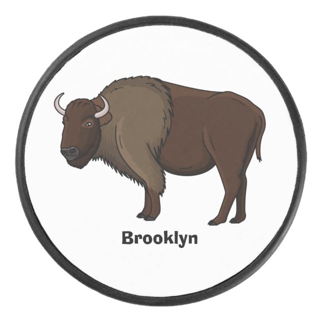 Bonne illustration de bison américain (Devant)