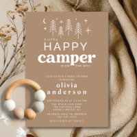 Bonne Invitation Baby shower Camper