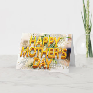 Bonne invitation de la Fête des Mères