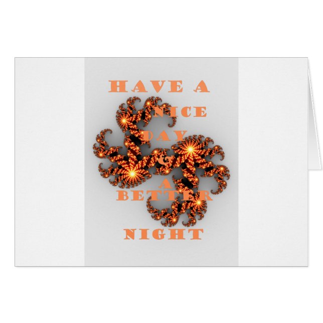 Bonne journée et meilleure nuit (Devant horizontal)