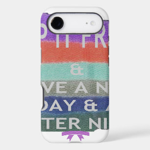 Bonne journée et meilleure nuit Gardez-la frais.