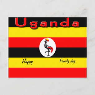 Bonne journée familiale Ouganda cartes postales