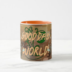 Bonne journée tasse de café World