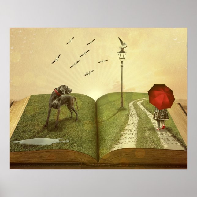 BONNE LECTURE POSTERS : Word Walk (Devant)